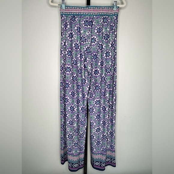 Nanette Lepore Women Mallorca Beach Pant in Emerald - Wide Leg - Picture 6 of 6